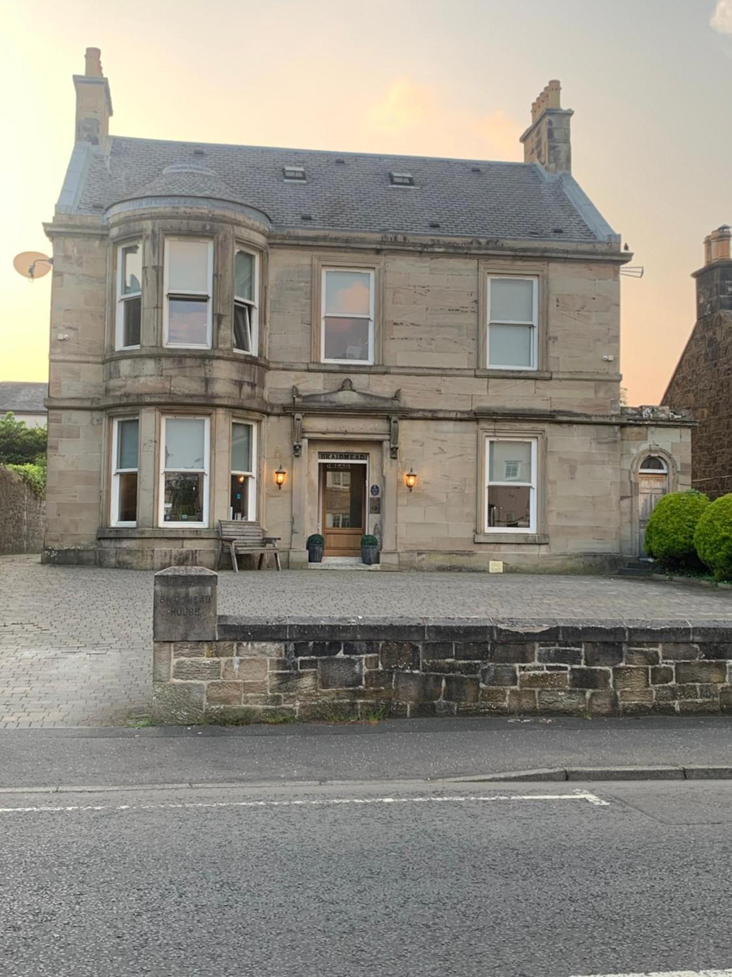 ホテル Braidmead House アーヴァイン エクステリア 写真