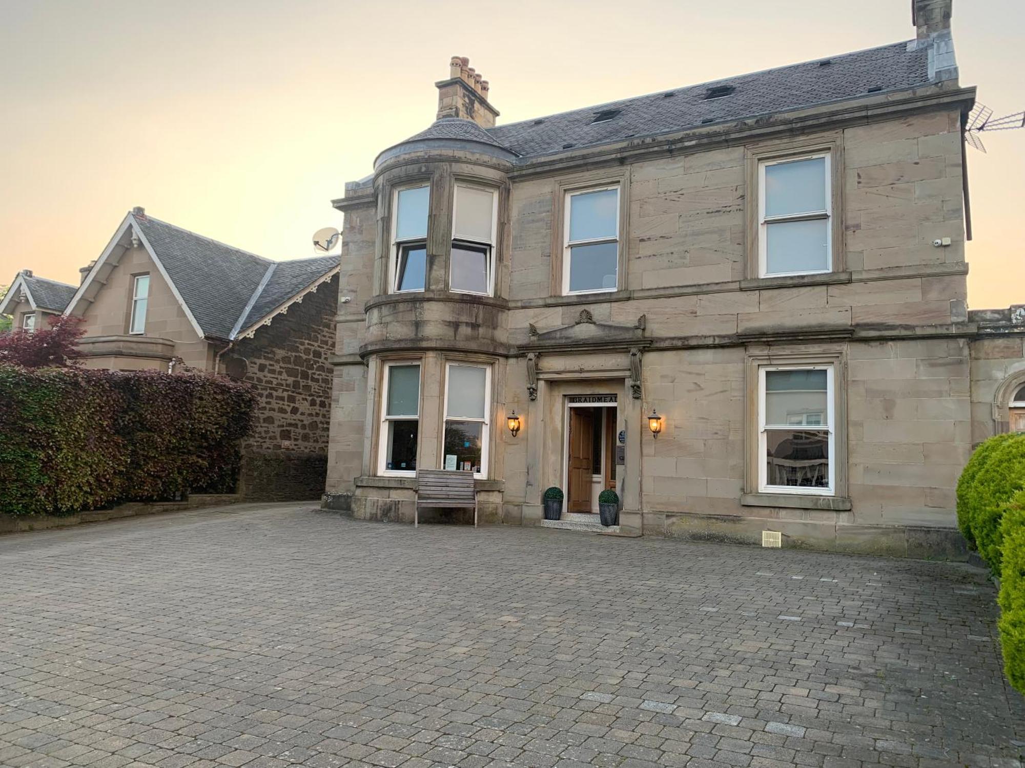 ホテル Braidmead House アーヴァイン エクステリア 写真